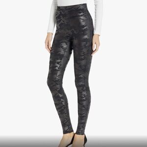 Spanx Faux Leather Camo Leggings 🖤